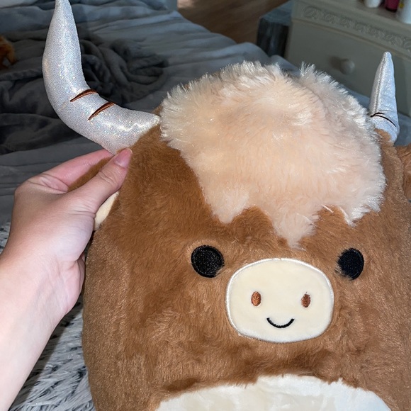 Calton the Highland Cow NEW 12” Squishmallow - Picture 2 of 6